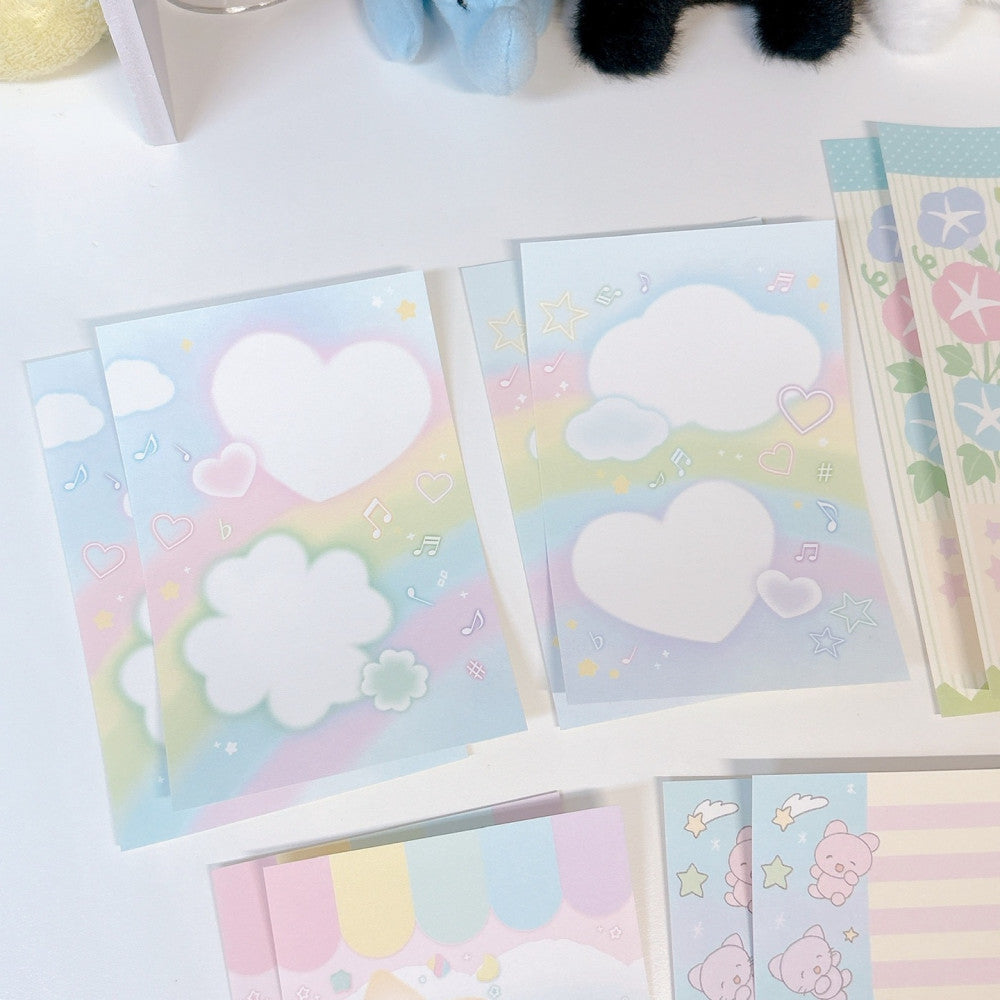 [RY18] NEW Rayeon Fancy 7 Design Memo Sticker Set