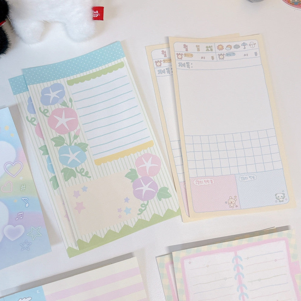 [RY18] NEW Rayeon Fancy 7 Design Memo Sticker Set