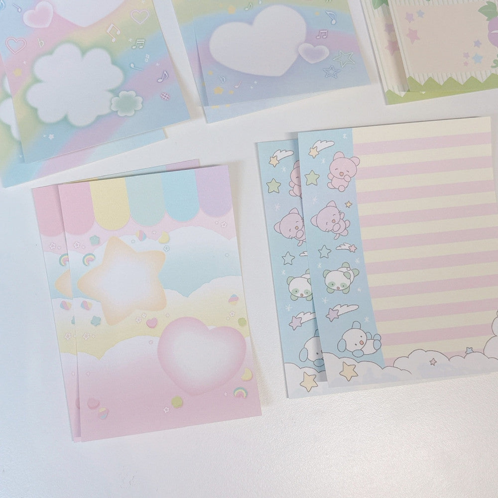 [RY18] NEW Rayeon Fancy 7 Design Memo Sticker Set