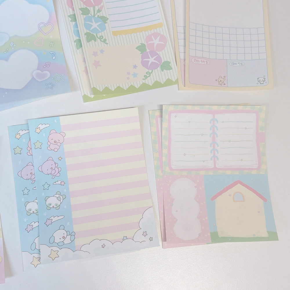 [RY18] NEW Rayeon Fancy 7 Design Memo Sticker Set