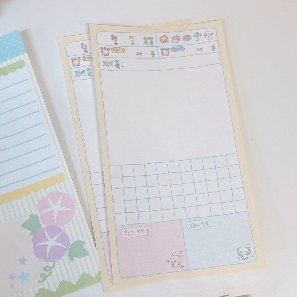 [RY18] NEW Rayeon Fancy 7 Design Memo Sticker Set