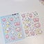 [RY05] NEW Rayeon Fancy 'Star-filled Friends' Matte Sticker Sheet