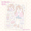 [RY15] NEW Rayeon Fancy 'Pink Puffer Jacket Girl' Matte Sticker Sheet
