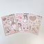 [RY12] NEW Rayeon Fancy 'Strawberry Chocolate' Sticker Sheet Pack (Pack/Singles)