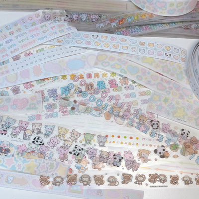 [RY39] NEW Rayeon Fancy Mystery Kisscut Masking Tape Sampler