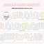 [RY36] NEW Rayeon Fancy 'Doodle Music' Glitter Kisscut Masking Tape
