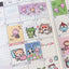[RY32] NEW Rayeon Fancy 'Square Square Monthly' Clear Kisscut Masking Tape