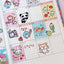 [RY32] NEW Rayeon Fancy 'Square Square Monthly' Clear Kisscut Masking Tape