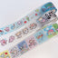 [RY32] NEW Rayeon Fancy 'Square Square Monthly' Clear Kisscut Masking Tape