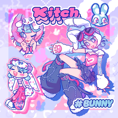[KM06] NEW Kitch Much 'Hip Hip!' Postcard (options)