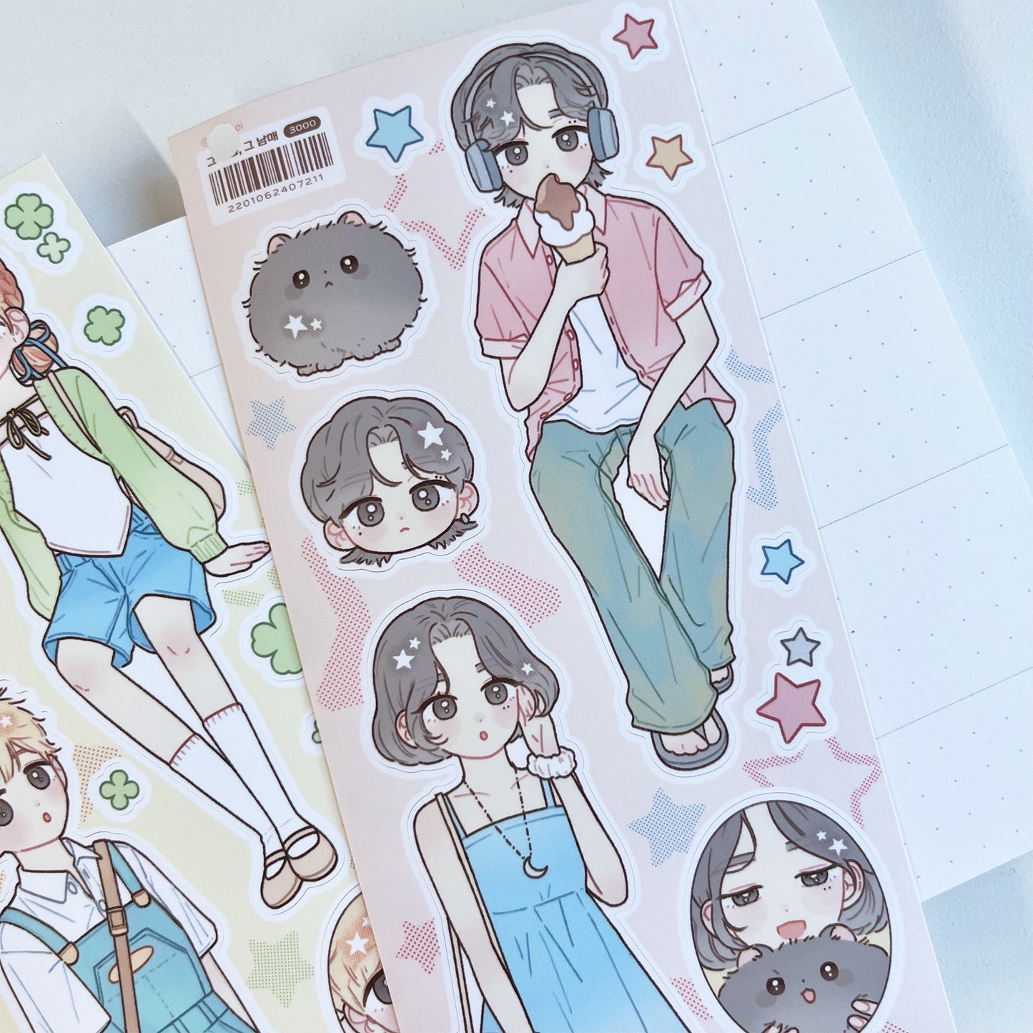 [MM59] Maimoi 'That Summer, That Sibling' Sticker Sheet