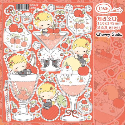 [LT104] Lita Planet Cherry Sticker Pack (Pack/Singles)