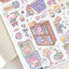 [MB06] Maybean 'Dreaming Bookmark' Sticker Sheet Pack (Single/Pack)