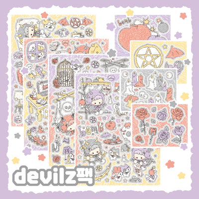 [DC169] NEW Danchoo 'Devilz' Sticker Pack (Single/Pack)