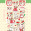 [GP06] Ghost Peach 'Kitsch Cherry Bunny' Sticker Sheet