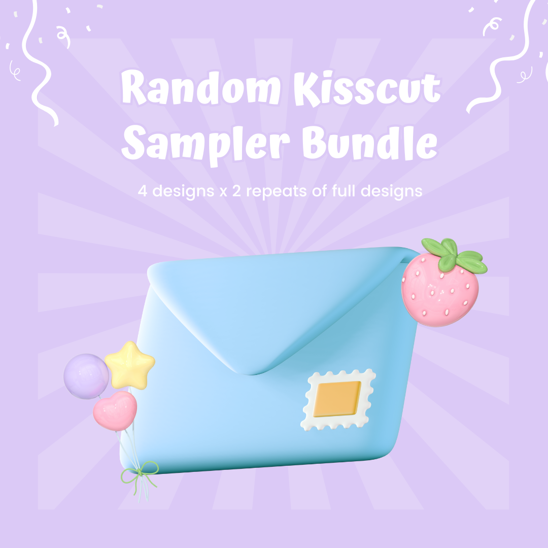 [K:DULT FACTORY] RANDOM Kisscut Masking Tape Sampler Bundle
