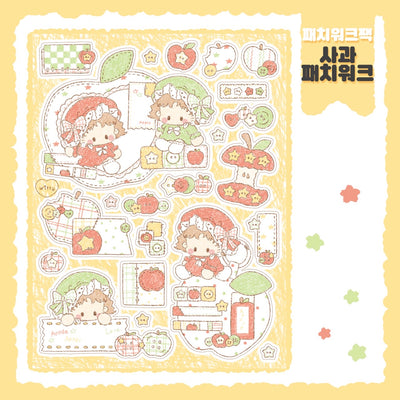 [DC177] NEW Danchoo 'Patchwork' Sticker Pack (Single/Pack)