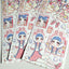 [GP07] NEW Ghost Peach 'Pink Bubble Room' Sticker Sheet