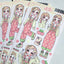 [GP02] Ghost Peach 'Pink Blossom Girl' Sticker Sheet