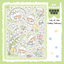 [DC136] Danchoo Starry Lily of the Valley Sticker Pack (Single/Pack)
