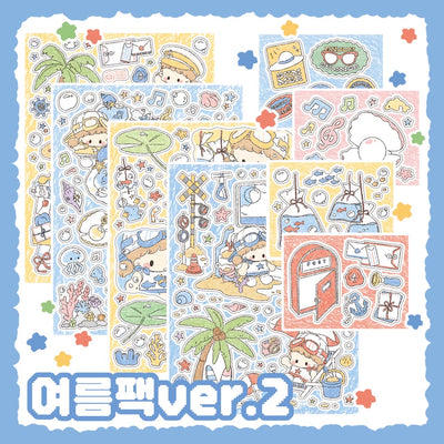 [DC139] Danchoo Summer ver.2 Sticker Pack (Single/Pack)