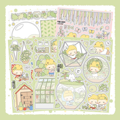 [LT102] Lita Planet Plant Butler Sticker Pack (Pack/Singles)