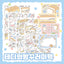 [DC135] Danchoo Teddy's Bread Bundle Sticker Pack (Single/Pack)