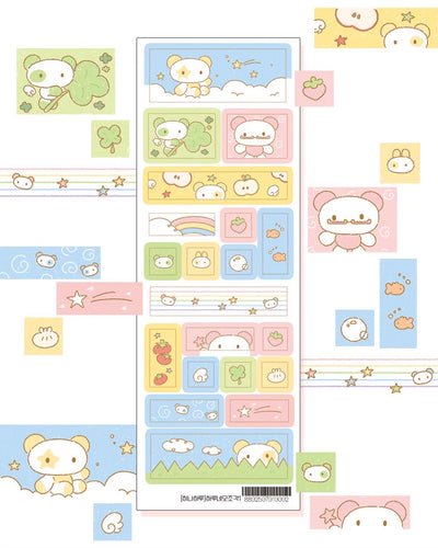 [DC150] Danchoo Haru Square Piece 1 Sticket Sheet