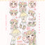 [GP05] Ghost Peach 'Pink Peach Bunny' Sticker Sheet