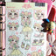 [GP05] Ghost Peach 'Pink Peach Bunny' Sticker Sheet