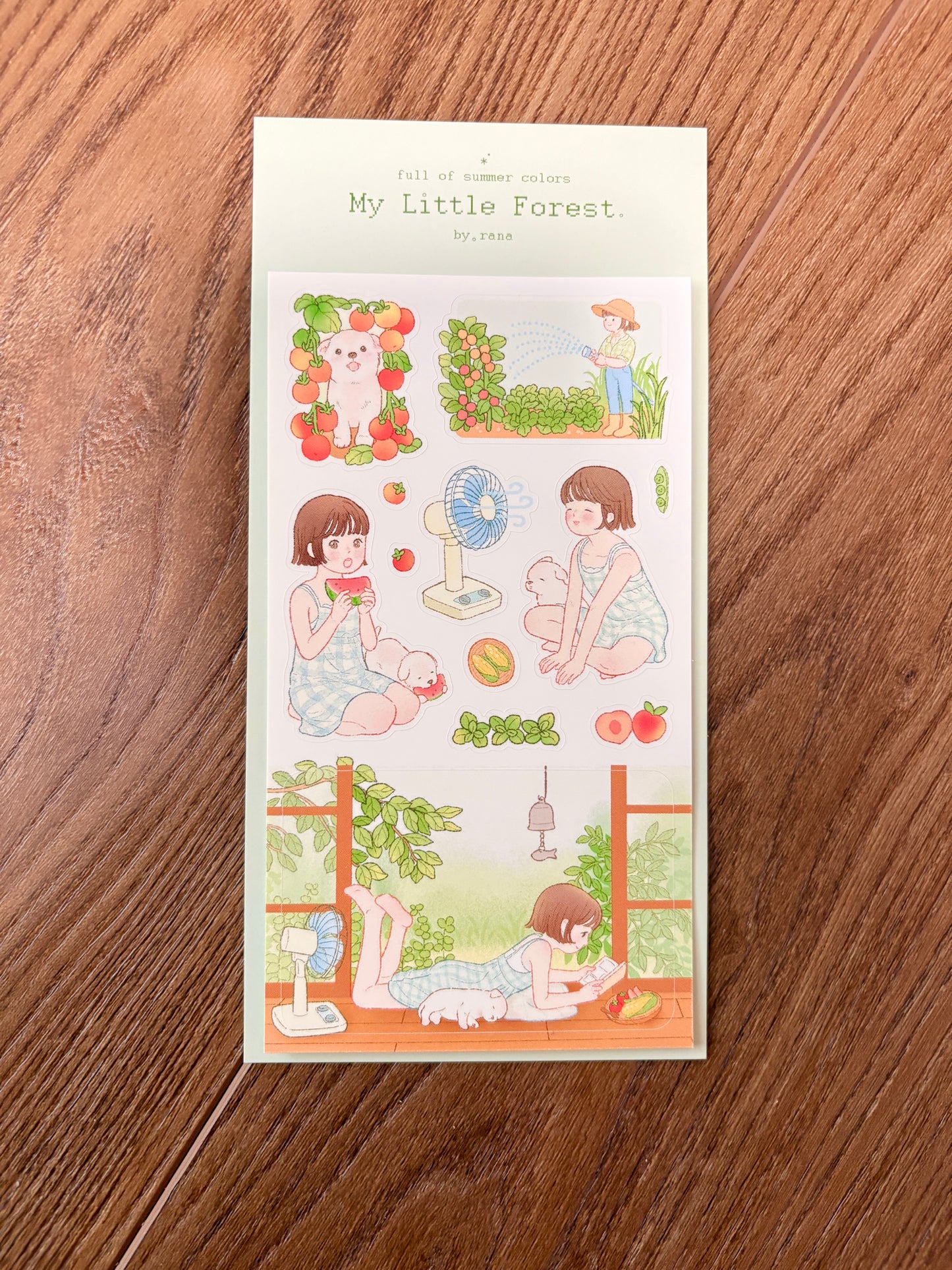 [BR11] by.rana 'Rana Garden in July' Sticker Sheet Pack (Pack/Single)