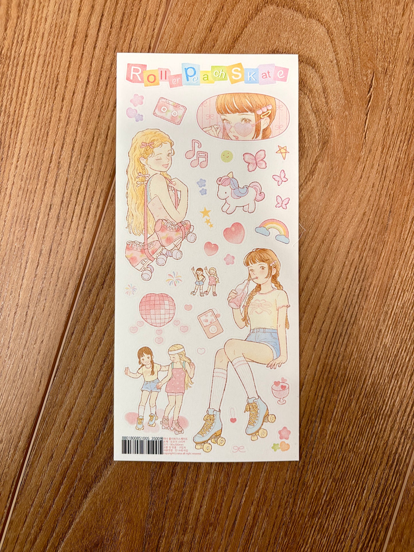 [BR11] by.rana 'Rana Garden in July' Sticker Sheet Pack (Pack/Single)