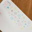 [SY75] Syom Pastel Messy Star Kisscut Masking Tape 25mm x 5m