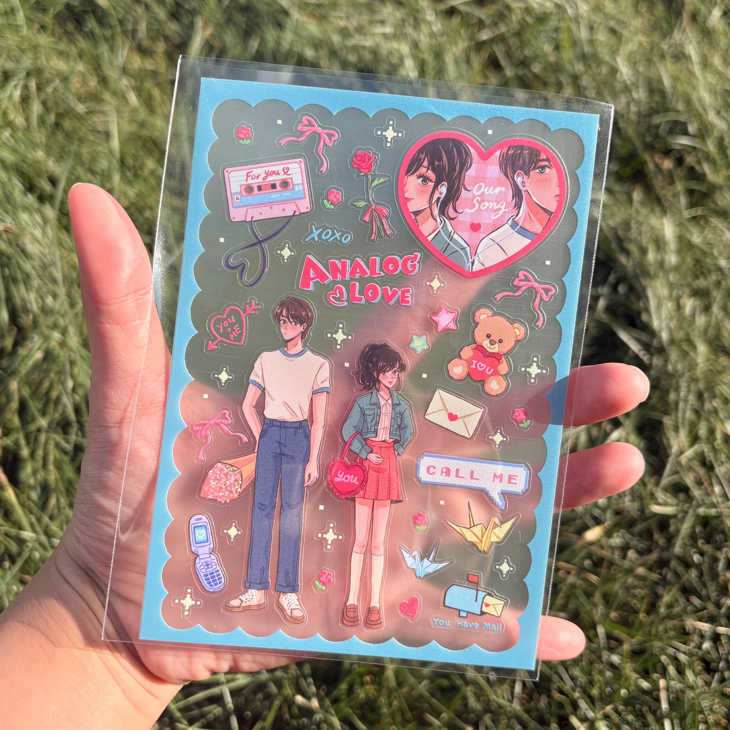 [PT03] NEW Paerytopia Analog Love Sticker Sheet