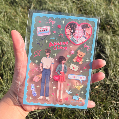 [PT03] NEW Paerytopia Analog Love Sticker Sheet