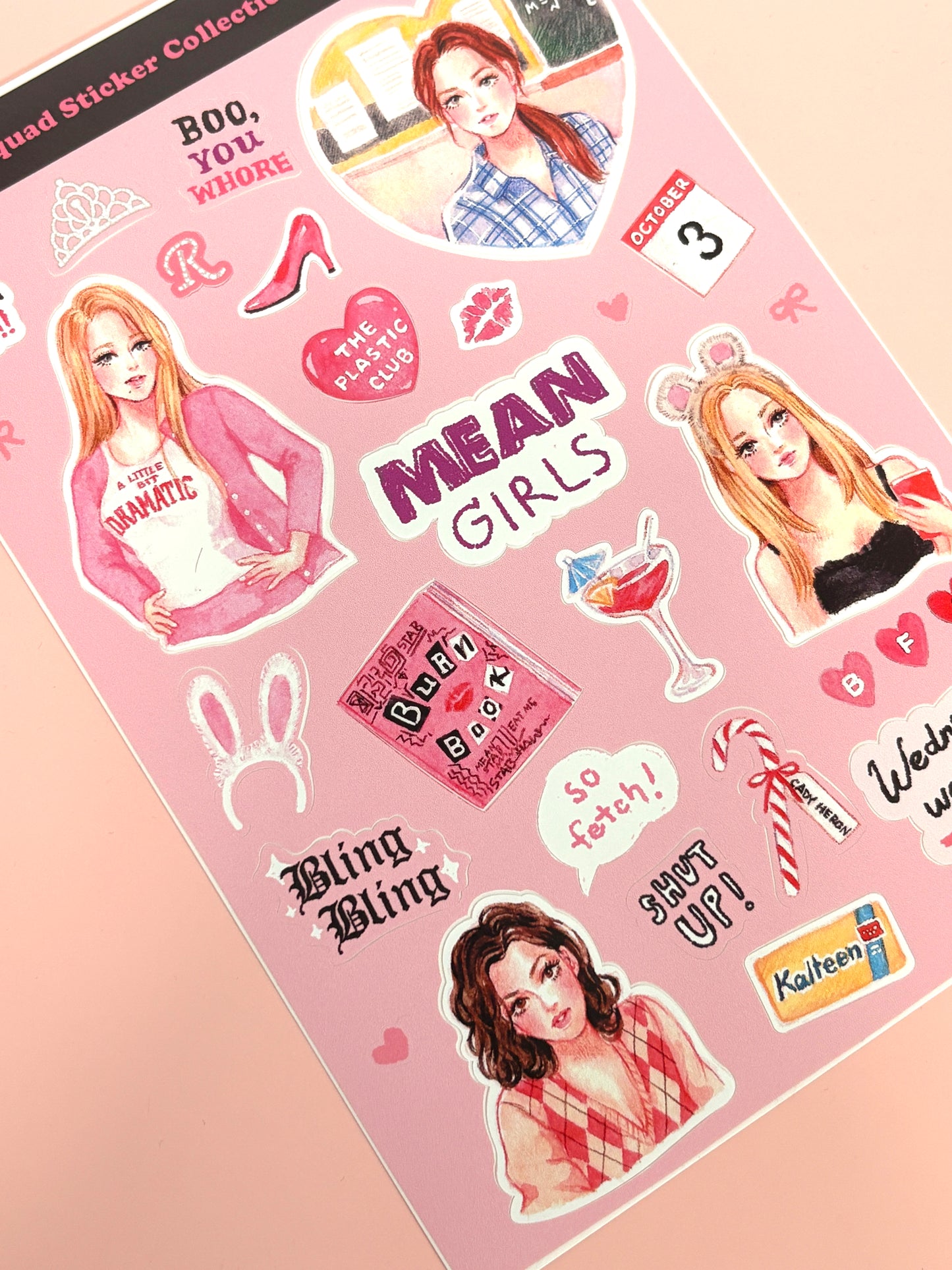 [PT02] NEW Paerytopia Movie A6 Sticker Sheets (options)