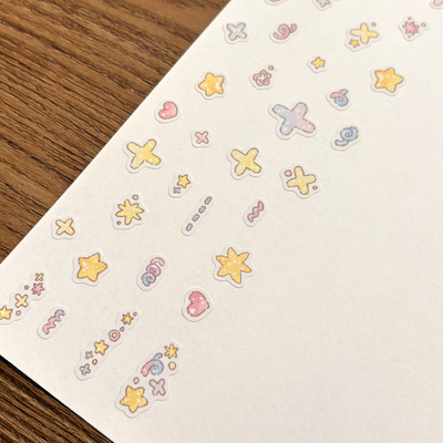 [GO67] Gowoongrim 'Petite Deco Mix' Kisscut Masking Tape
