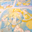 [CW123] NEW Cotton World 'Sparkling Inside the Soda' Glitter Sticker Sheet