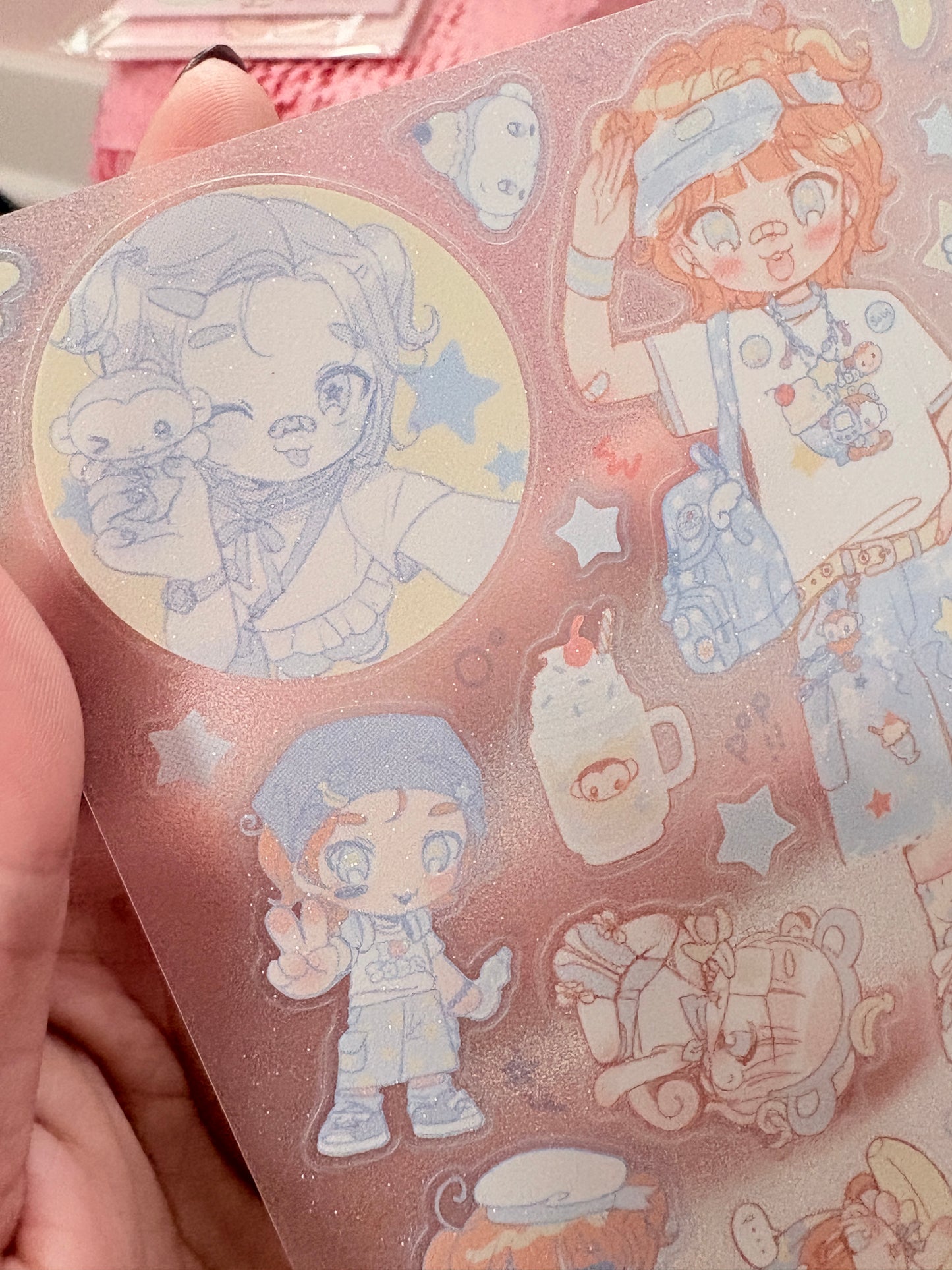 [SK31] NEW Seolkee 'Tok Tok Love Soda' Sticker Pack (Single/Pack)