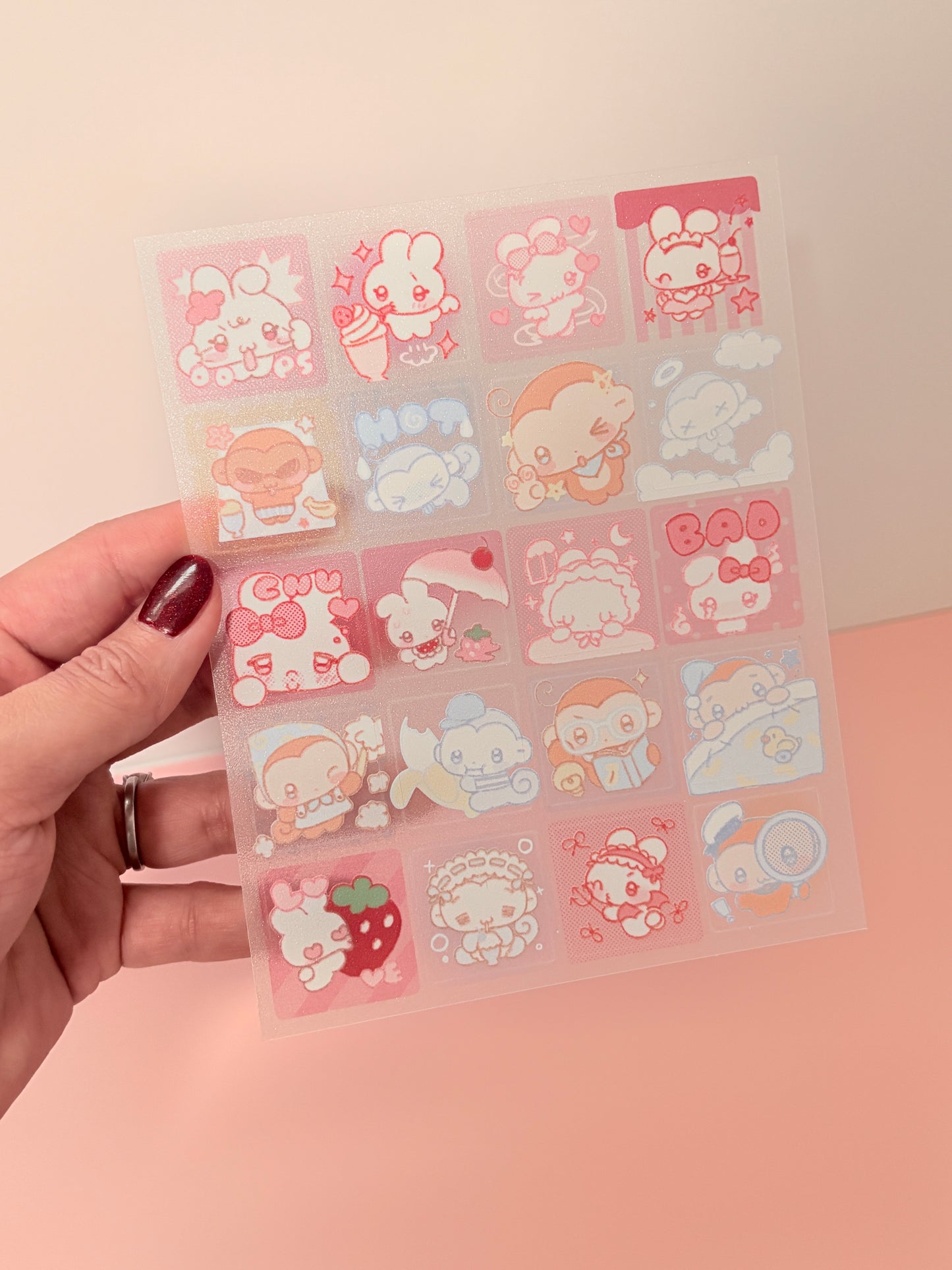 [SK31] NEW Seolkee 'Tok Tok Love Soda' Sticker Pack (Single/Pack)