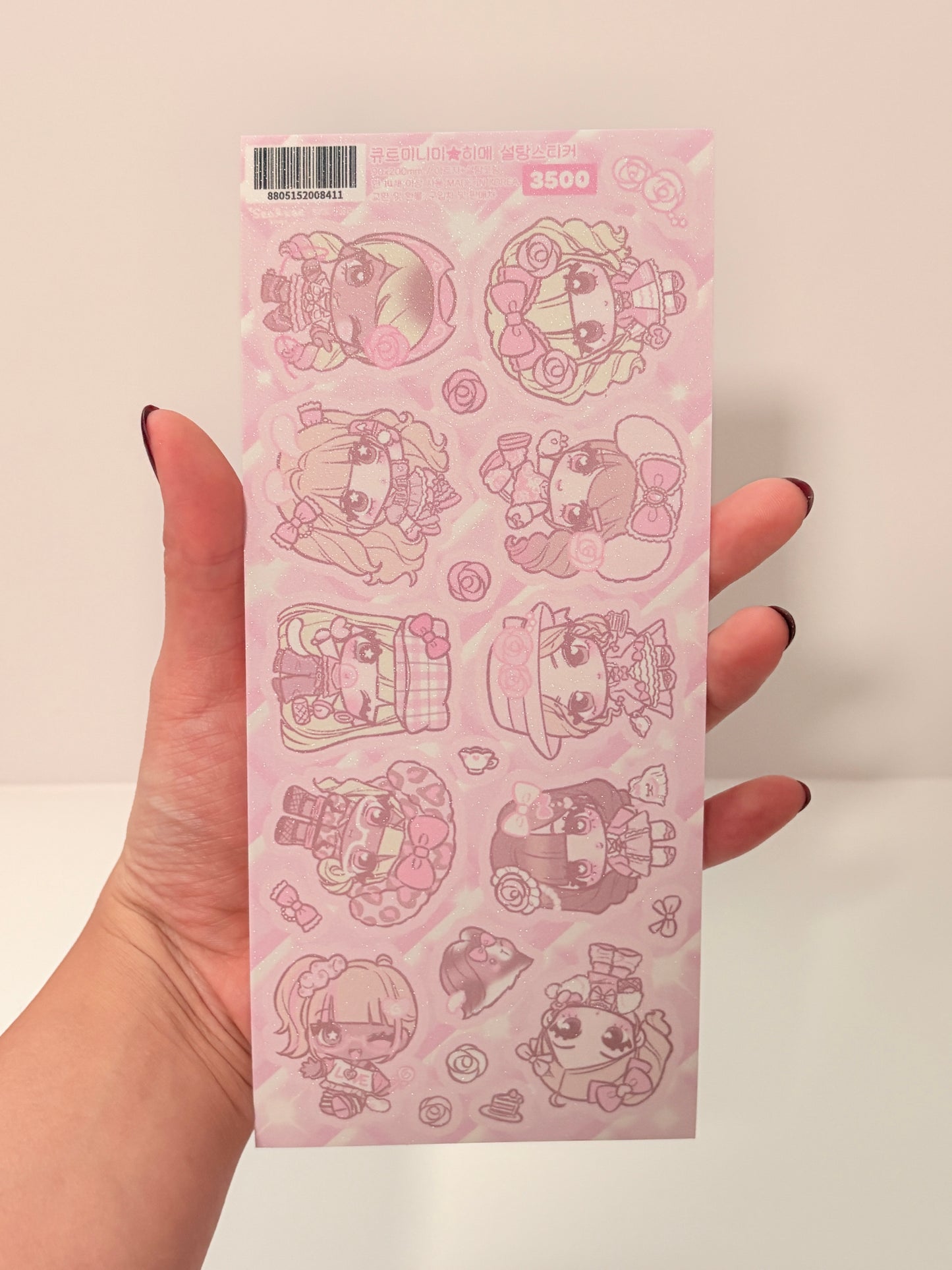 [SK29] NEW Seolkee 'Pink Princess' Sticker Pack