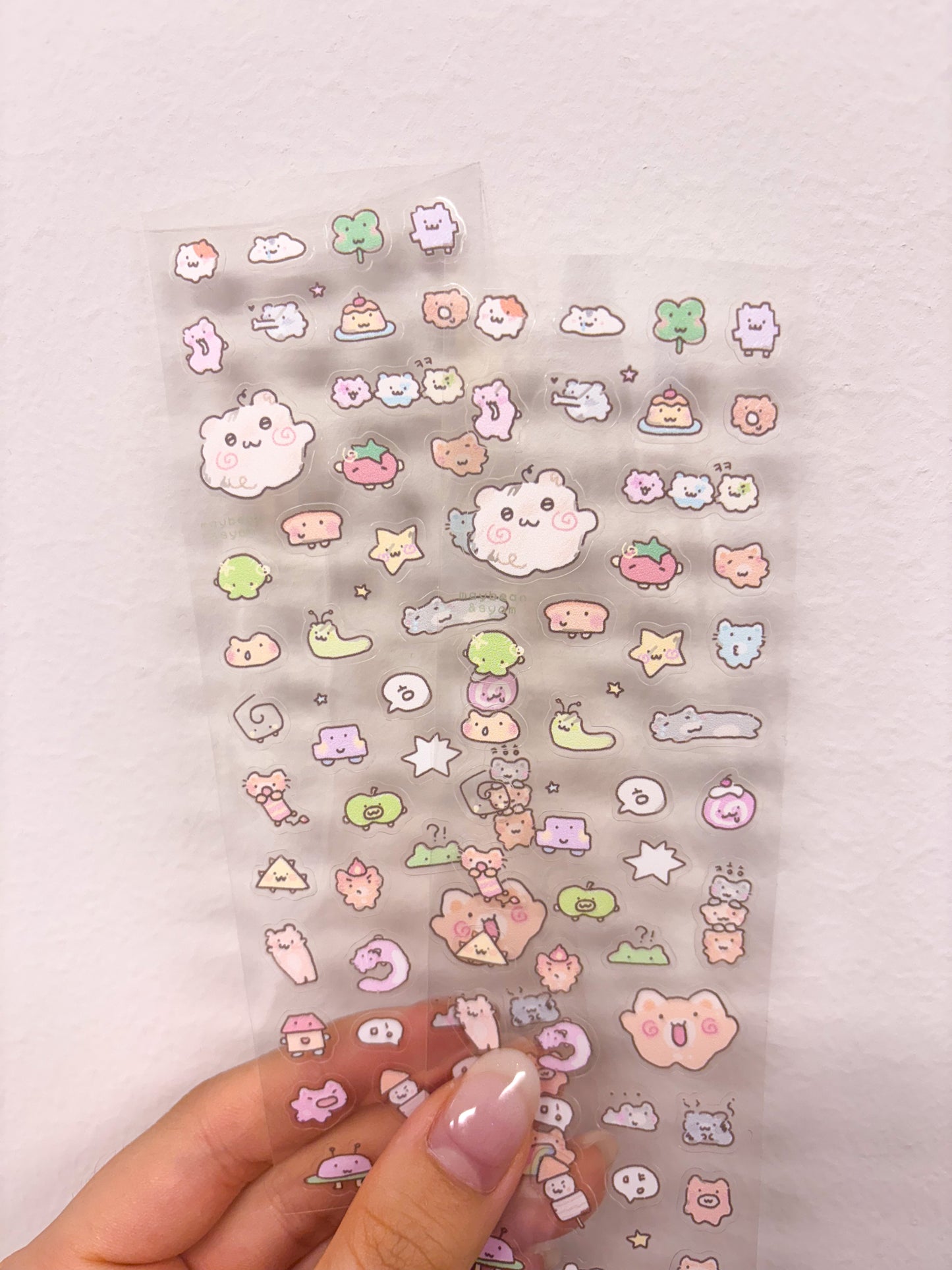 [SY59] Syomsyom x Maybean Collaboration 'Sloppy' Sticker Pack