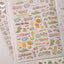[SY60] NEW Syomsyom x Maybean Collaboration 'Sloppy' Masking Tape Set
