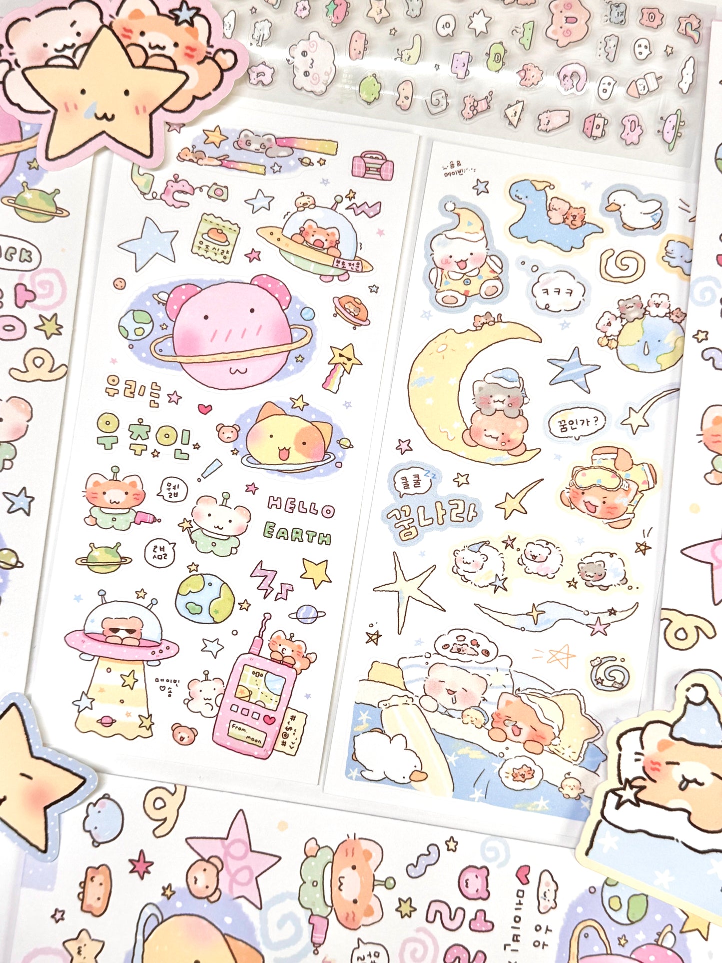 [SY59] Syomsyom x Maybean Collaboration 'Sloppy' Sticker Pack