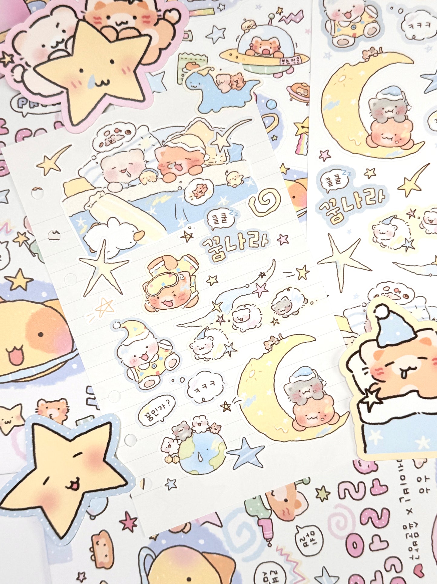 [SY59] Syomsyom x Maybean Collaboration 'Sloppy' Sticker Pack
