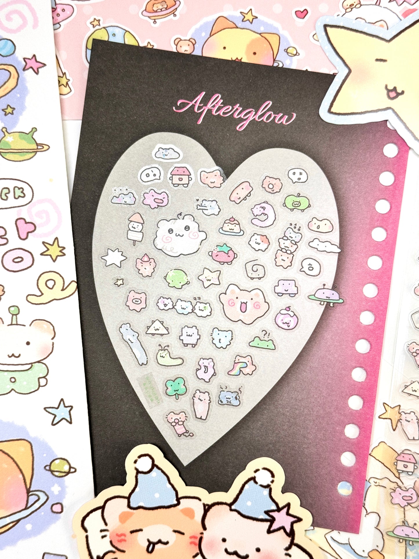 [SY59] Syomsyom x Maybean Collaboration 'Sloppy' Sticker Pack