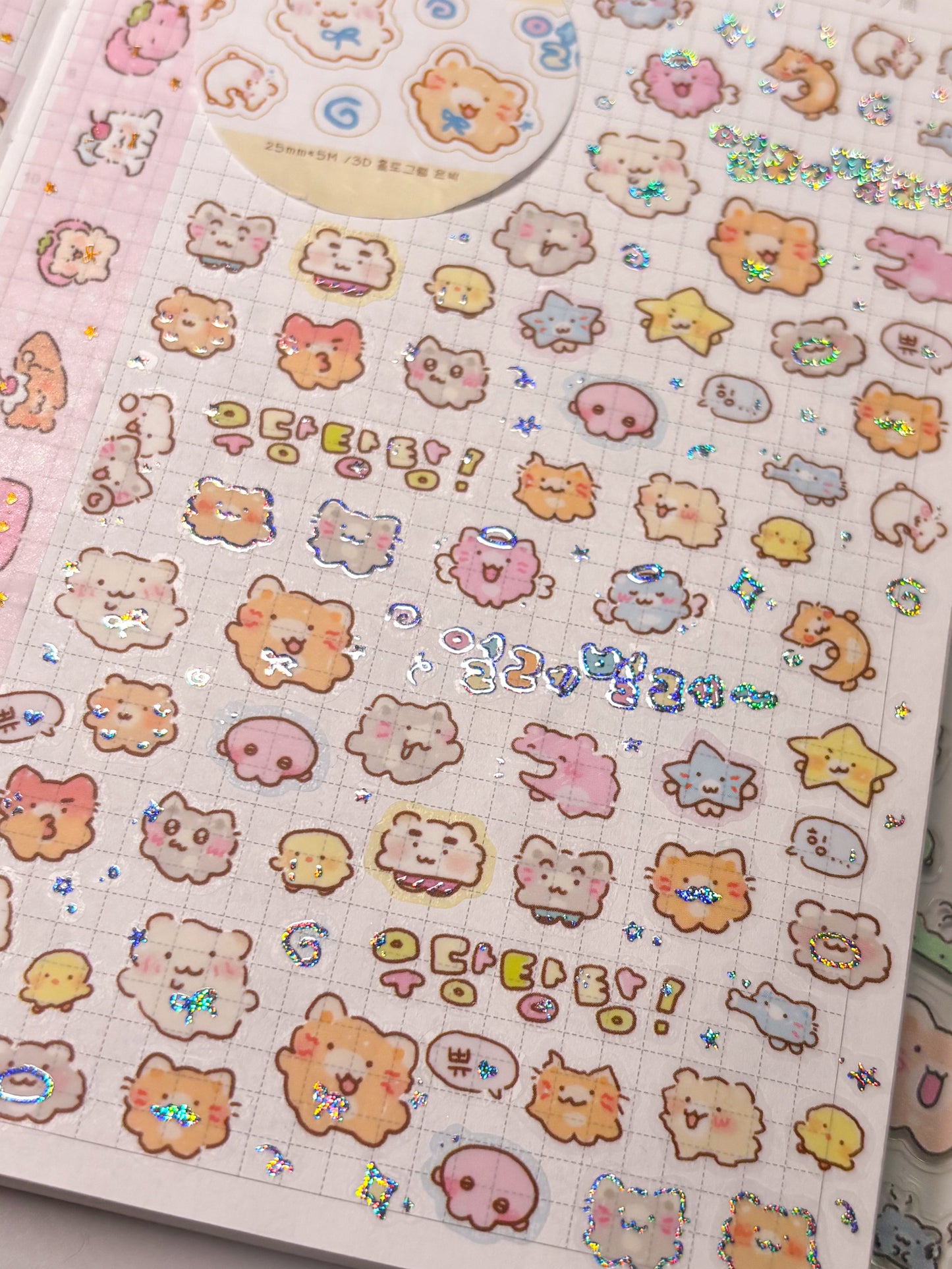 [SY60] NEW Syomsyom x Maybean Collaboration 'Sloppy' Masking Tape Set