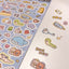[SY62] Syom Daily/Plushies on Top of the Bed Sticker Sheets (options)