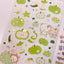 [SY64] Syom Stars & Green Apples Kisscut Masking Tape 30mm x 5m