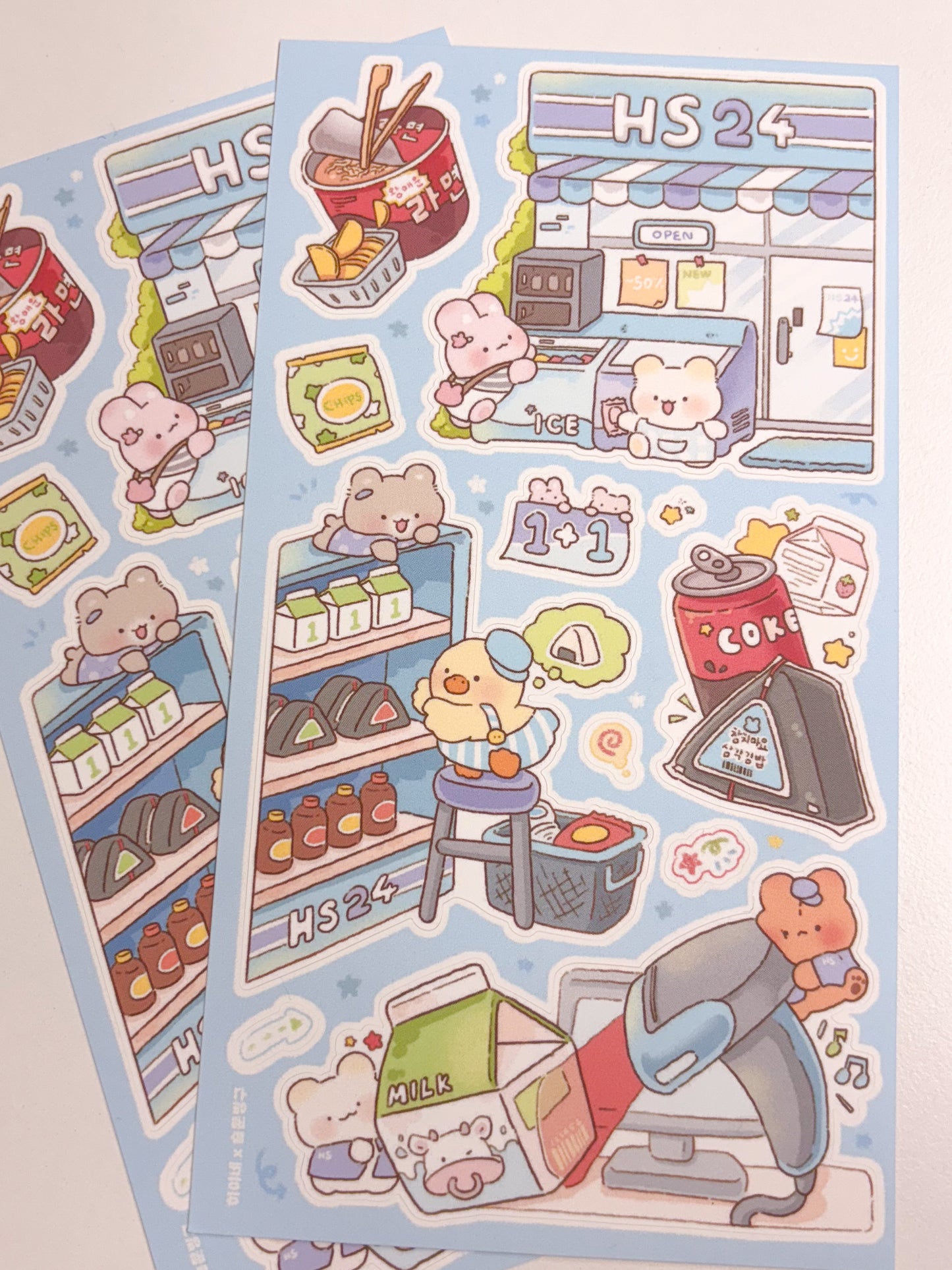 [SY67] Syom x Heeyane Collaboration Sticker Sheet Pack